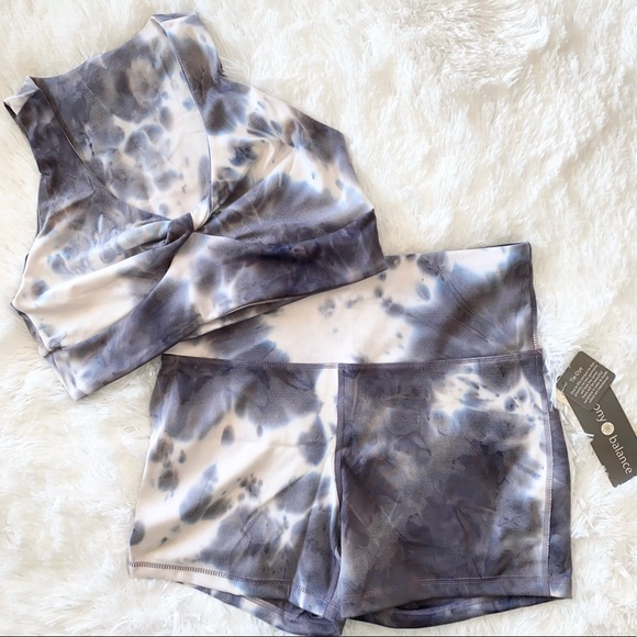 harmony & balance Other - Purple Tie Dye Workout set